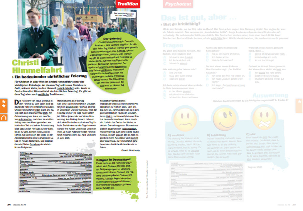 Ausgabe Nr. 72, Seite 34 vde72 Seite34 Himmelfahrt