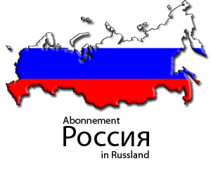 Russland auf Weltkarte