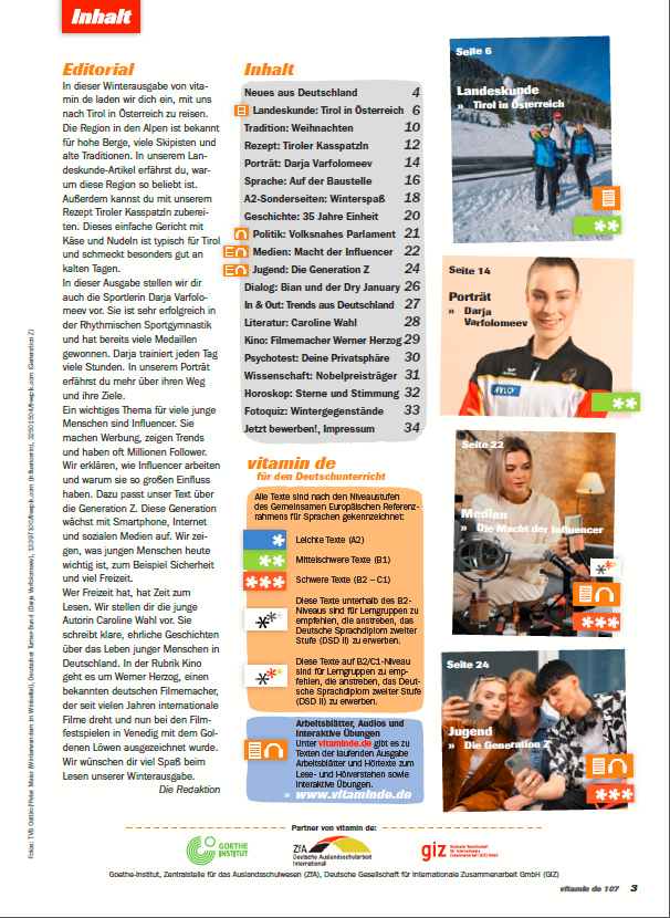 vde102 Inhaltsverzeichnis