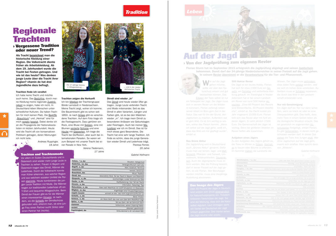 Ausgabe Nr. 73, Seite 12 vde73 Seite12 Tracht