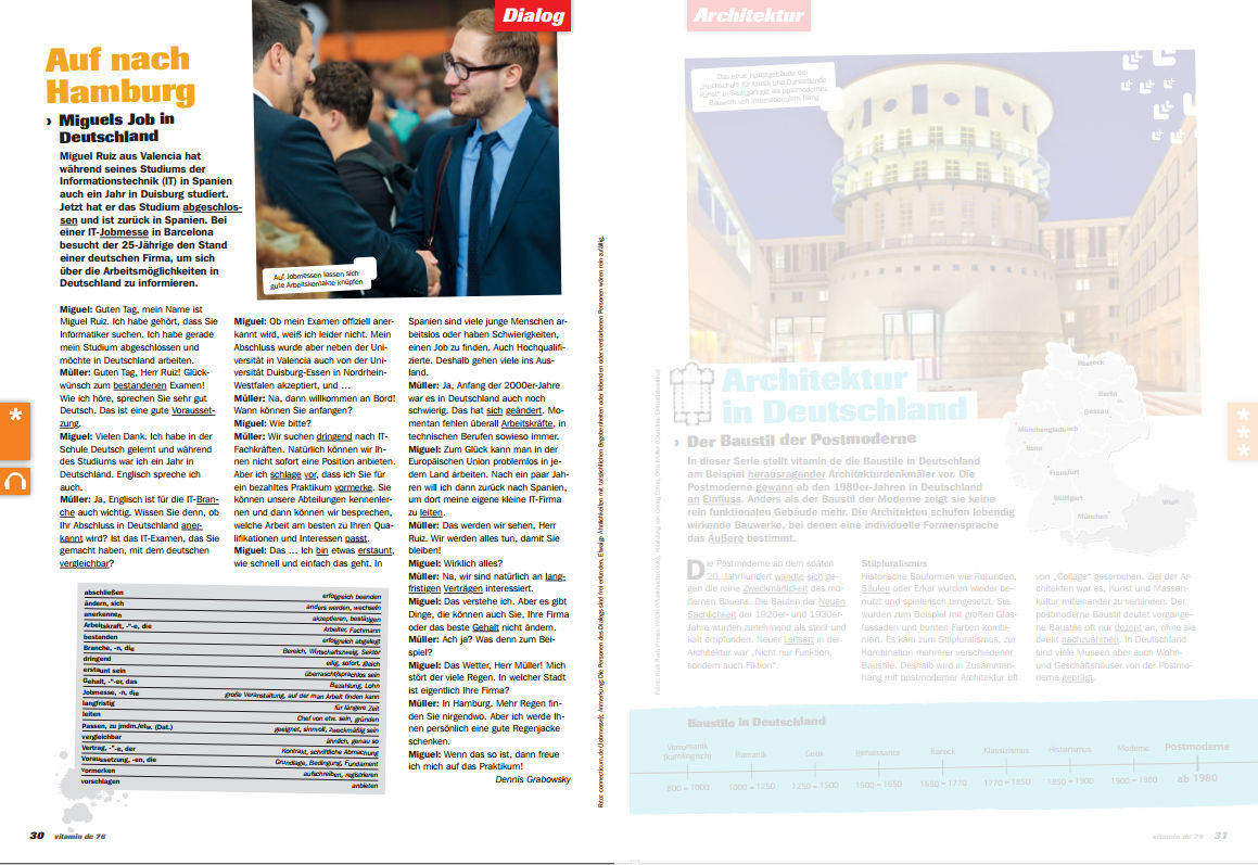 Ausgabe Nr. 76, Seite 30 vde76 Seite30 Dialog