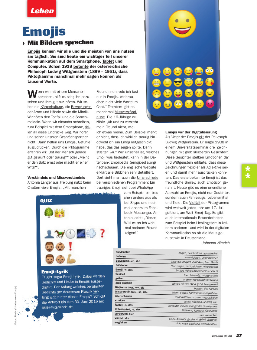 vde80 Seite27 Emojis