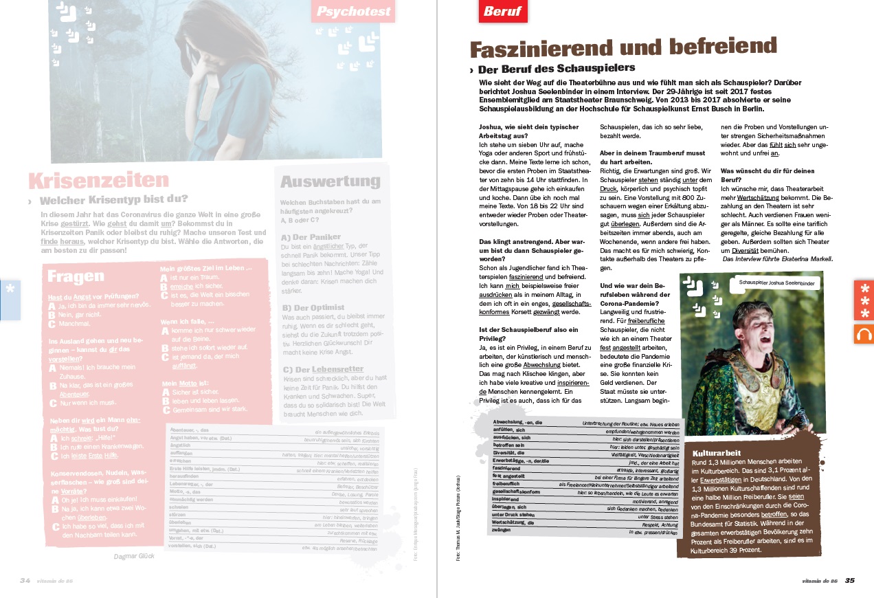 Ausgabe Nr. 86, Seite 35 Beruf