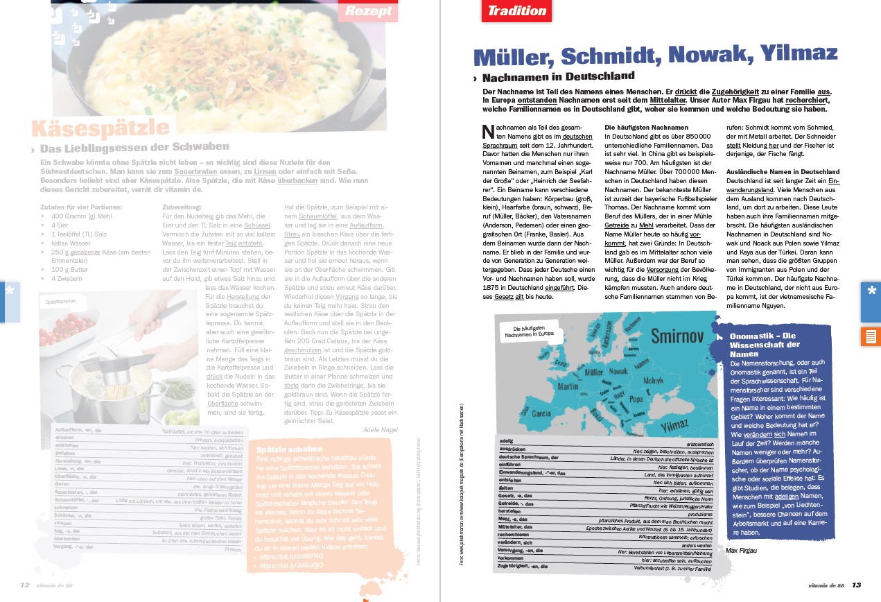 Ausgabe Nr. 86, Seite 13 Tradition